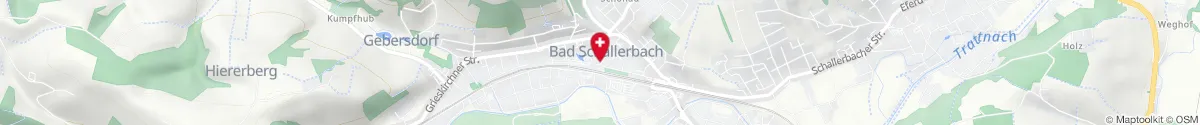 Map representation of the location for Heilborn-Apotheke in 4701 Bad Schallerbach